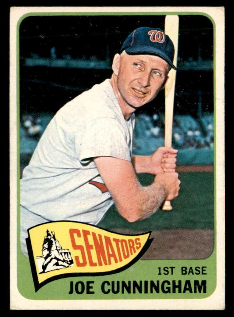 1965 Topps Joe Cunningham #496 card