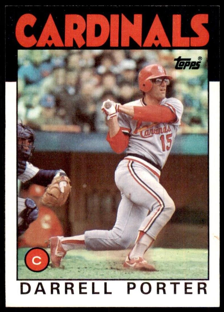 1986 Darrell Porter #757