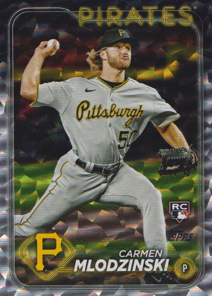 Carmen Mlodzinski 2024 Topps Series 1 card