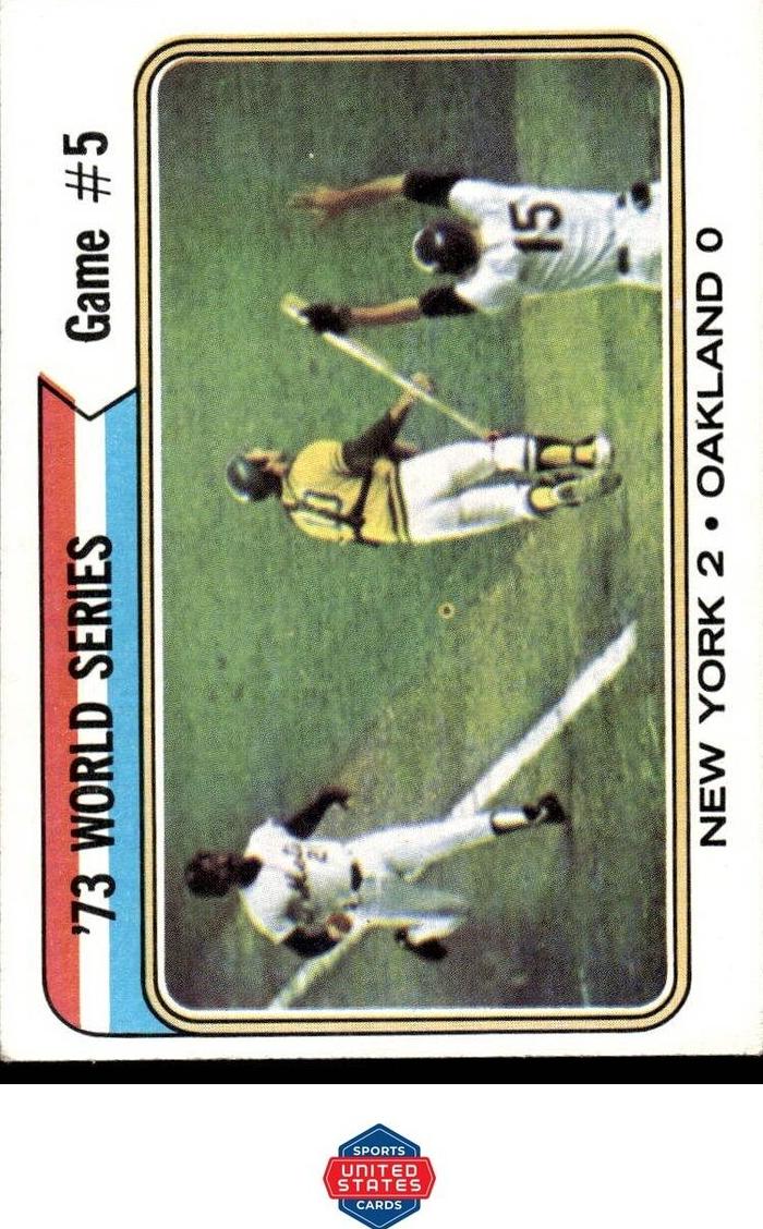 1974 World Series Game 5 #476