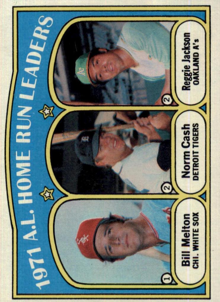 1972 A.L. Home Run Leaders #90