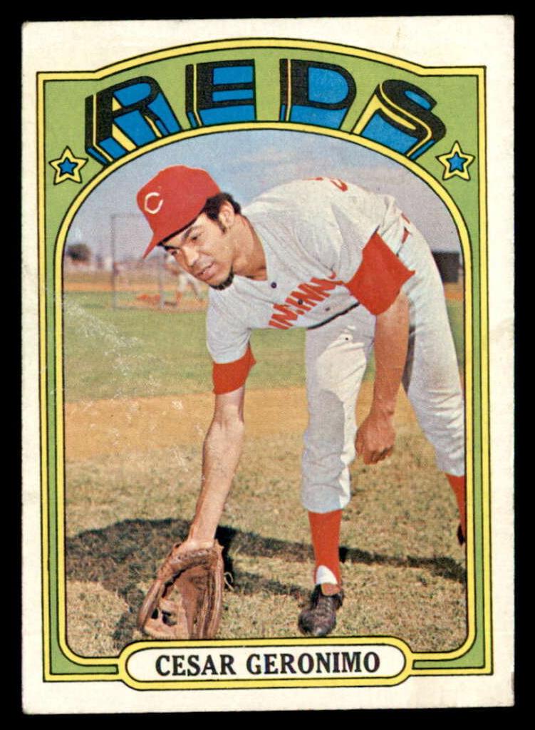 1972 Topps Cesar Geronimo #719 card