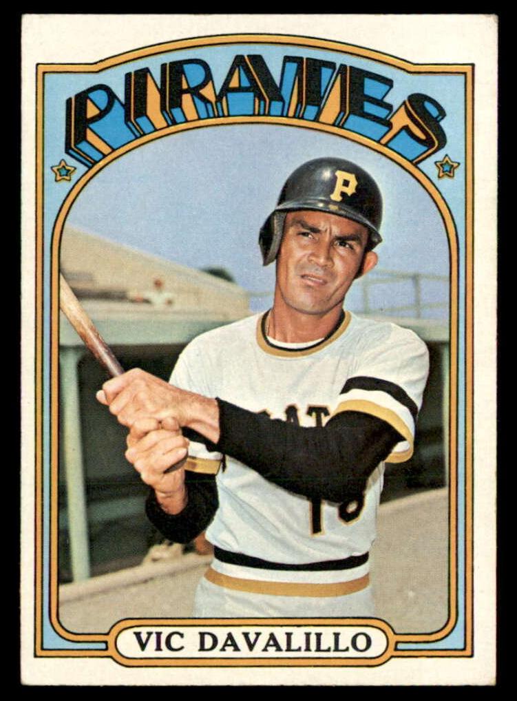 1972 Topps Vic Davalillo #785 card