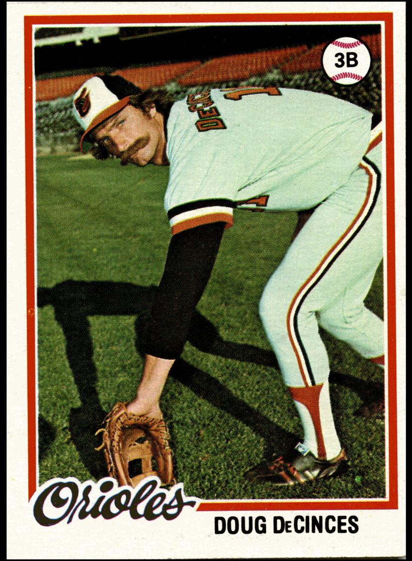 1978 Topps Doug DeCinces #9 card