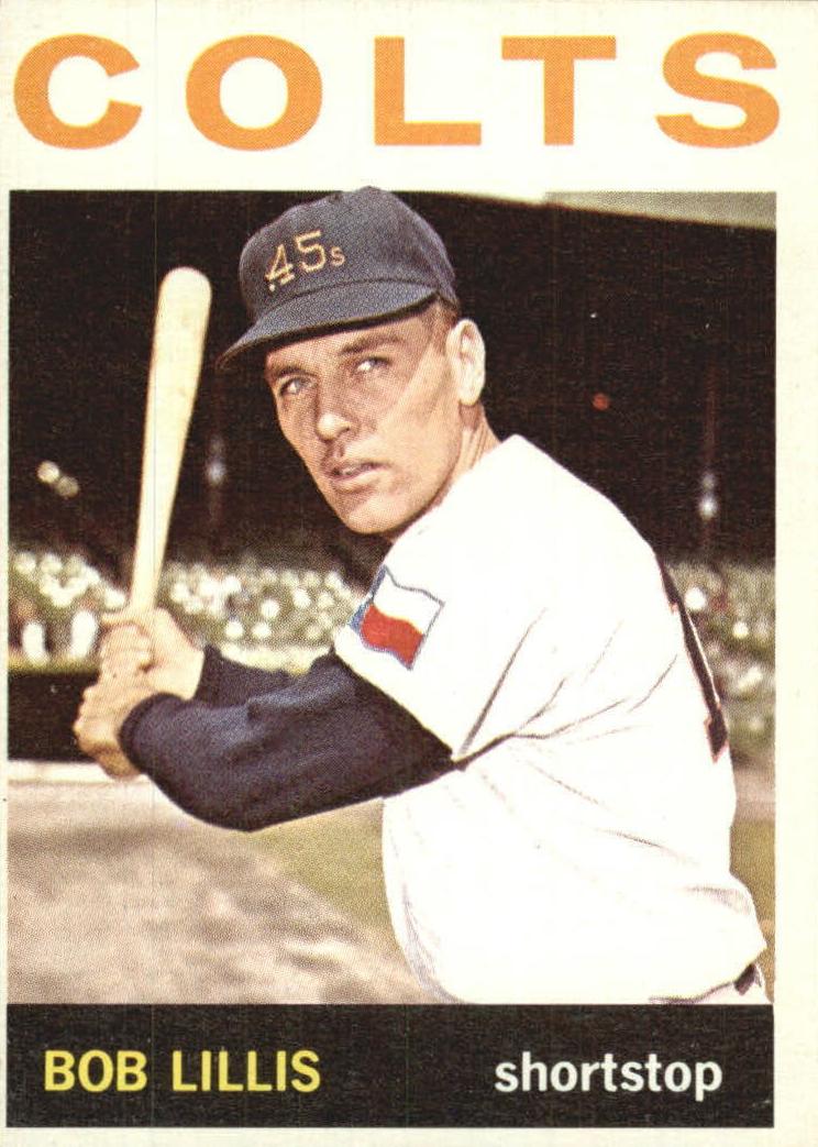 1964 Topps Bob Lillis #321 card