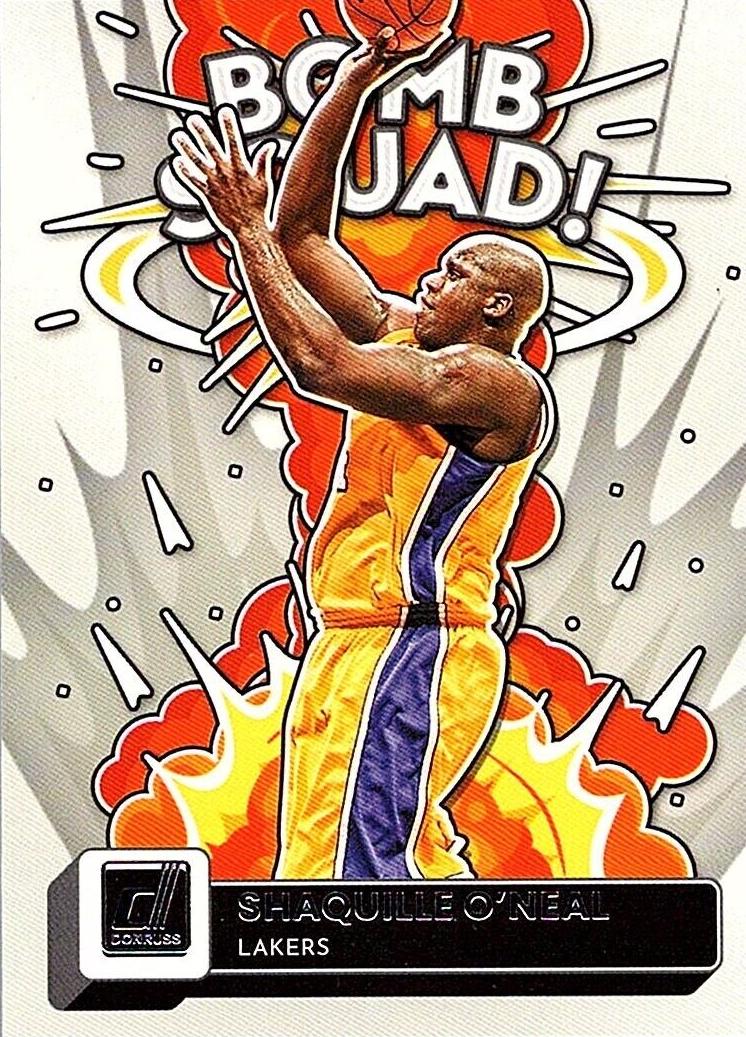 2022 Panini Donruss Bomb Squad Shaquille O'Neal #16 card