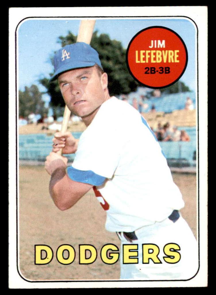 1969 Topps Jim Lefebvre #140 card