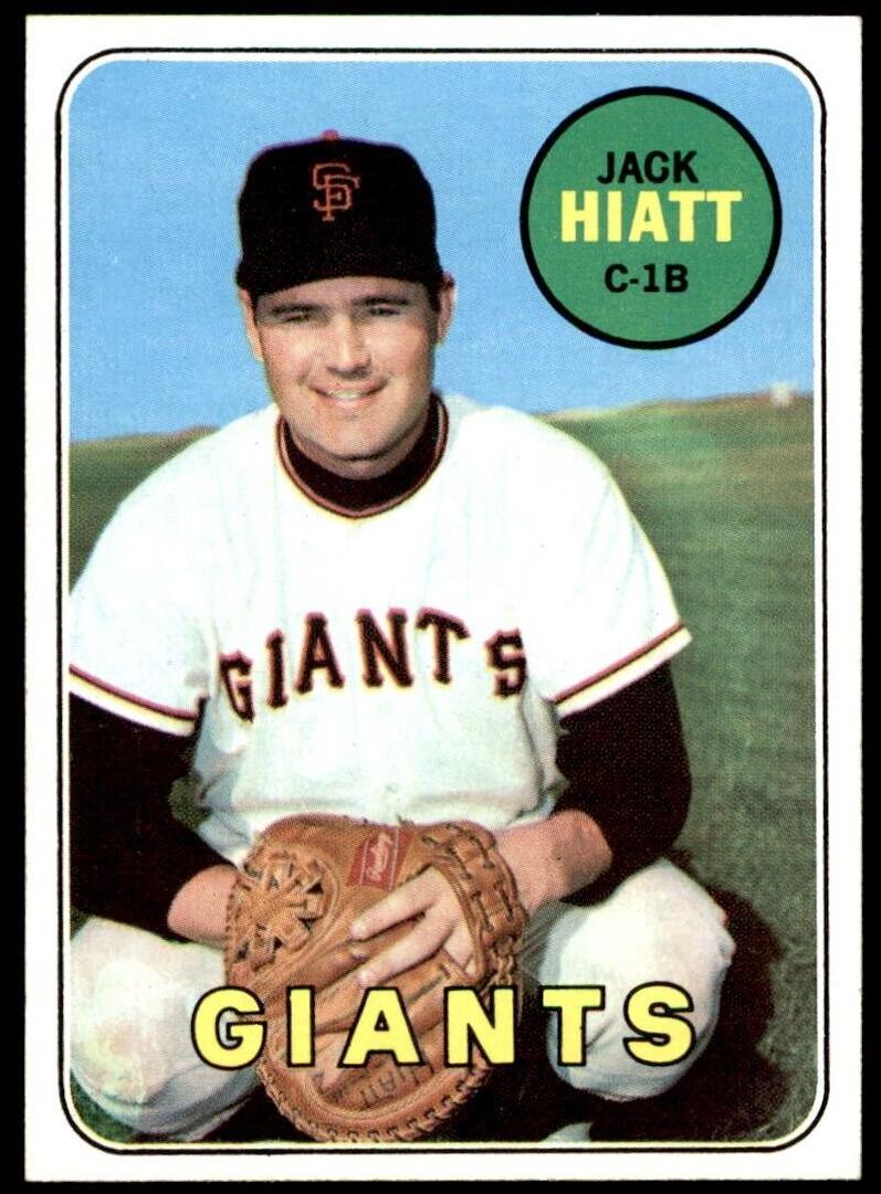 1969 Topps Jack Hiatt #204 card