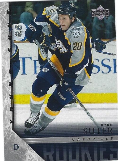 2005 Upper Deck Ryan Suter #454 card