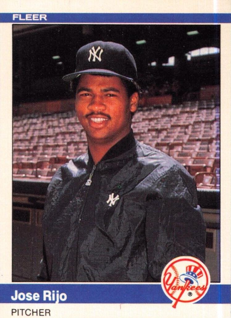Jose Rijo 1984 Fleer Update Baseball