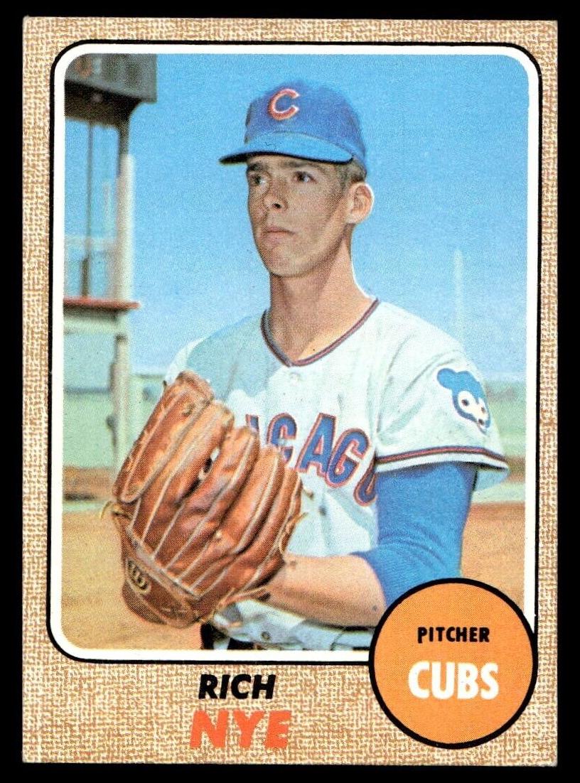 1968 Topps Rich Nye #339 card
