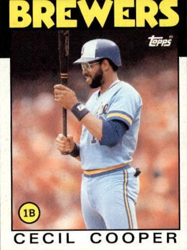 1986 Cecil Cooper #385