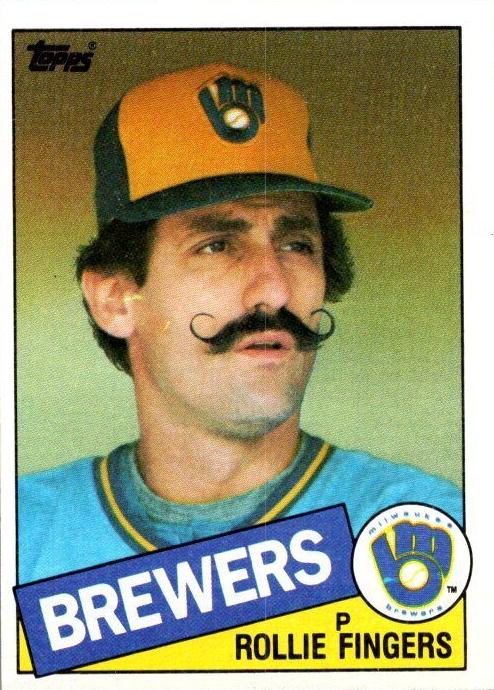 1985 Topps Rollie Fingers #750 card