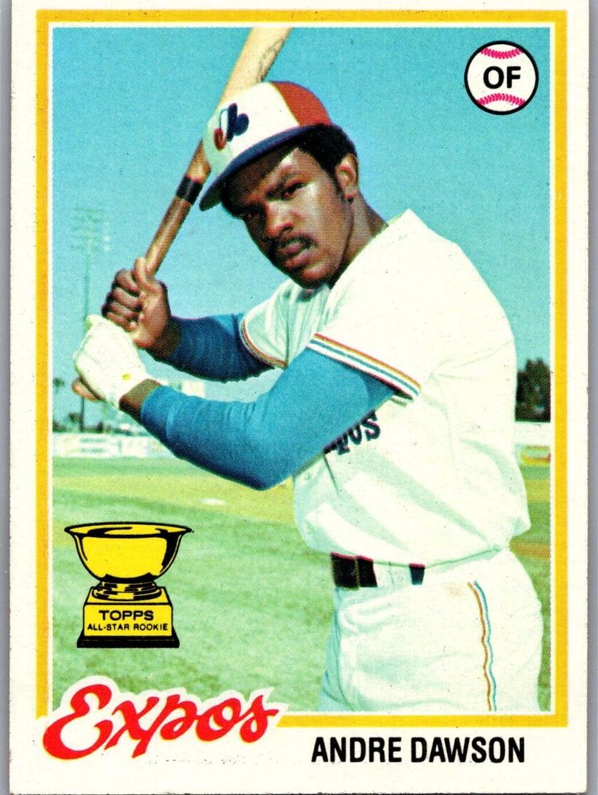 Andre Dawson 1978 Topps Baseball