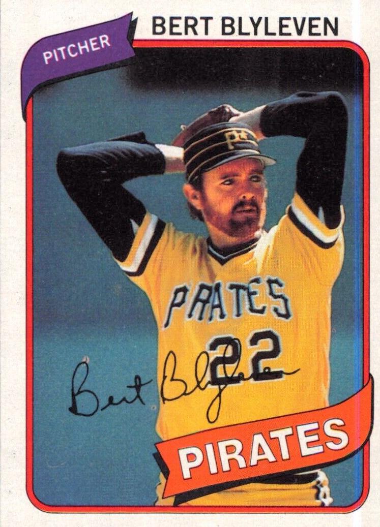 1980 Bert Blyleven #457
