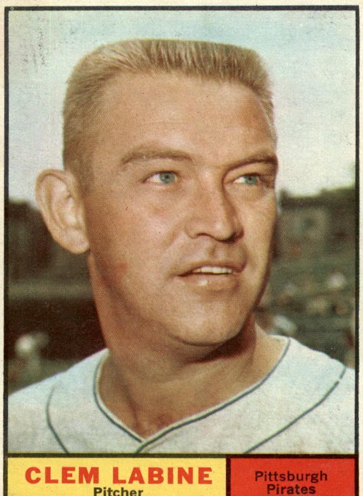 1961 Topps Clem Labine #22 card