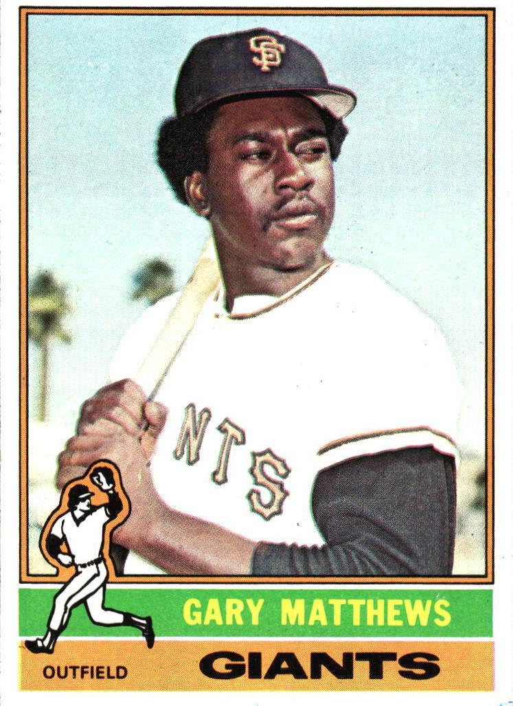 1976 Gary Matthews #133