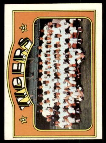 1972 Tigers Team #487