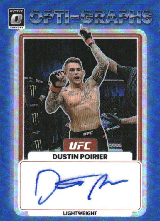 2023 Dustin Poirier [Blue] #OG-DPR