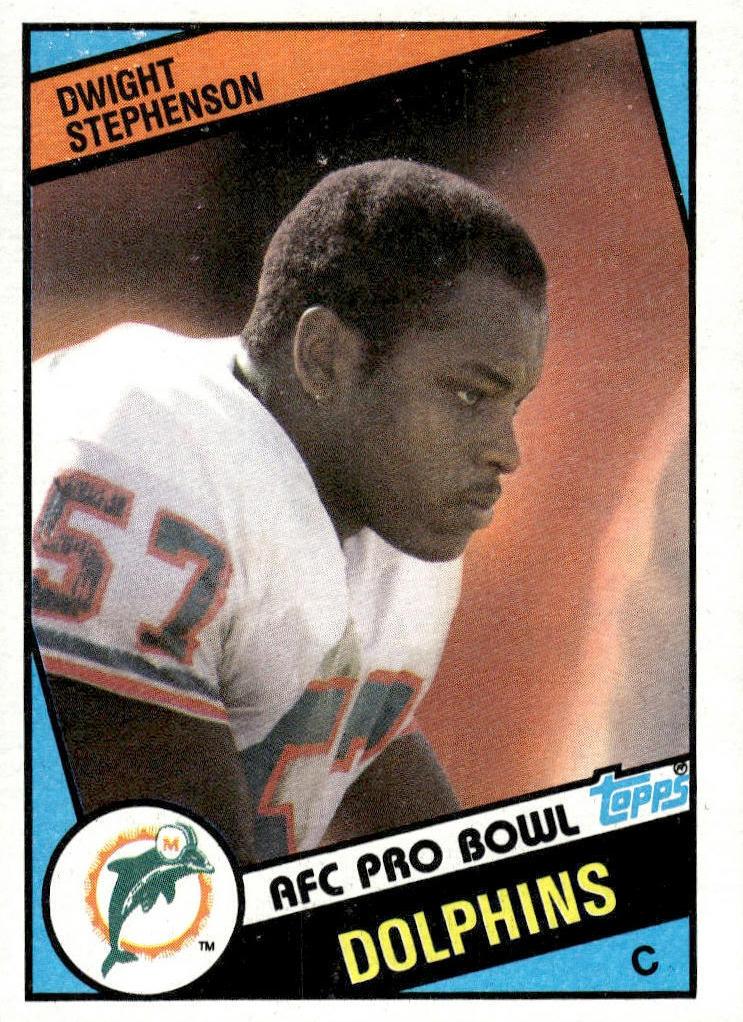 Dwight Stephenson 1984 Topps Football