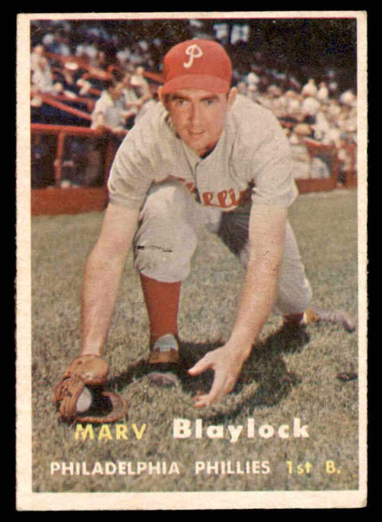 1957 Marv Blaylock #224