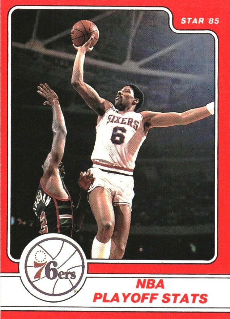 1984 Julius Erving [NBA Playoff Stats] #6