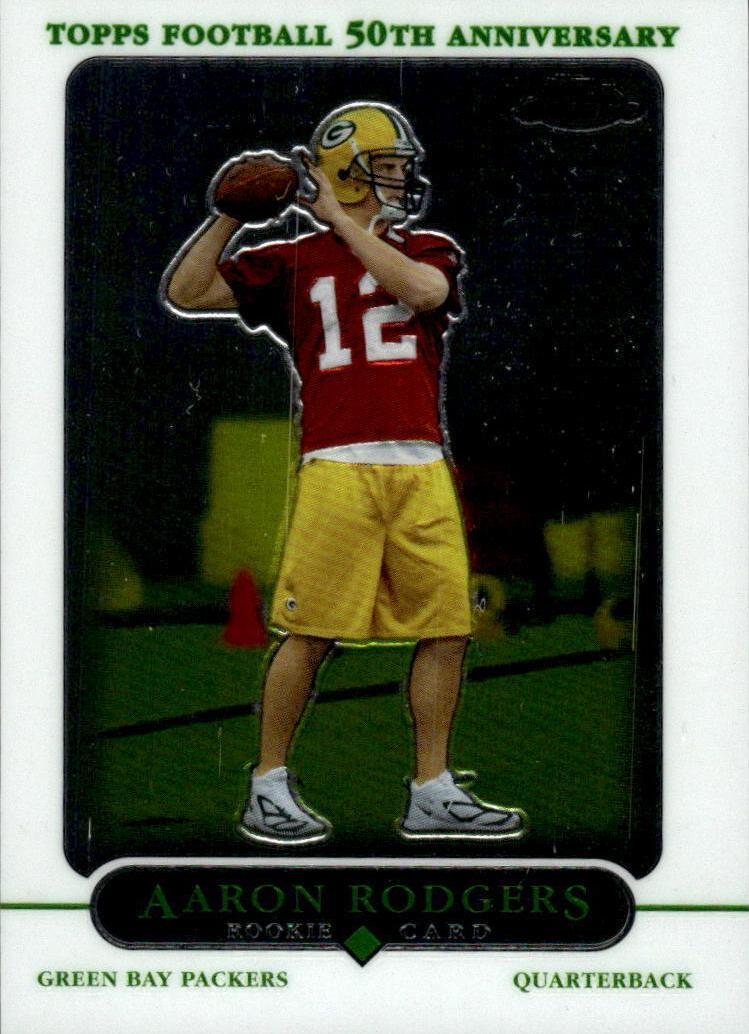 2005 Topps Topps Chrome #190 Aaron Rodgers front