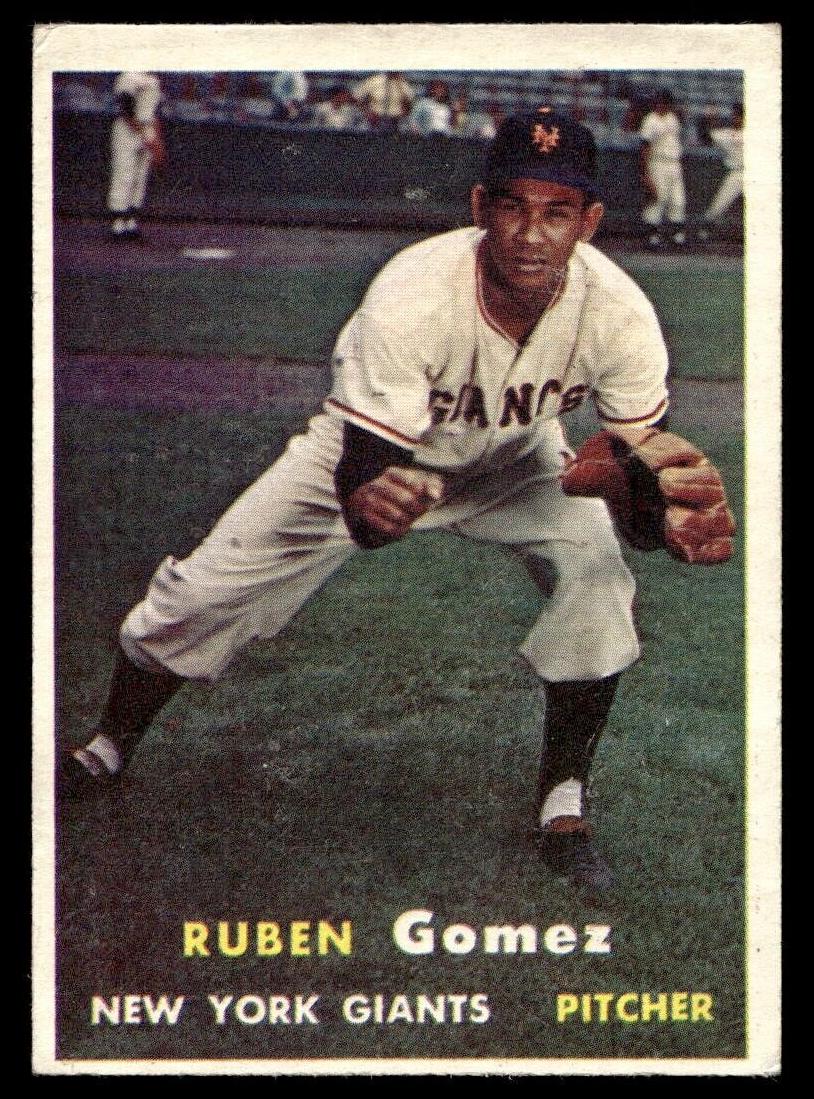 1957 Ruben Gomez #58