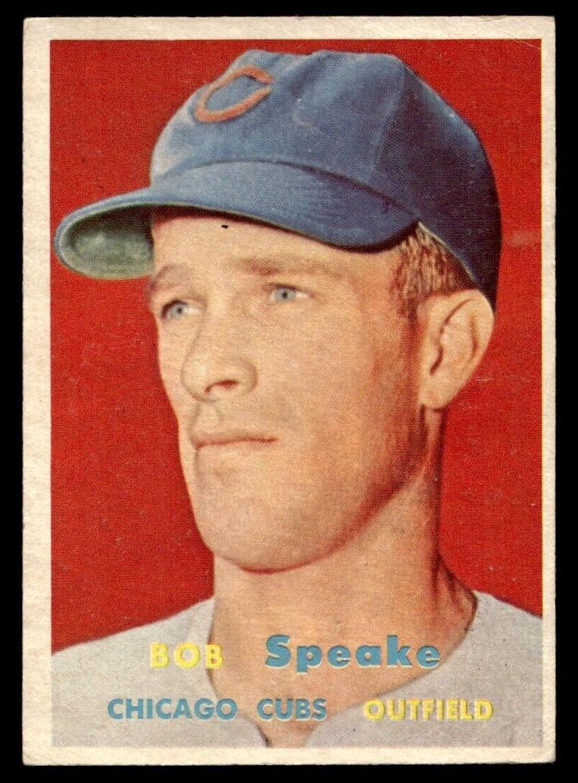 1957 Topps Bob Speake #339 card