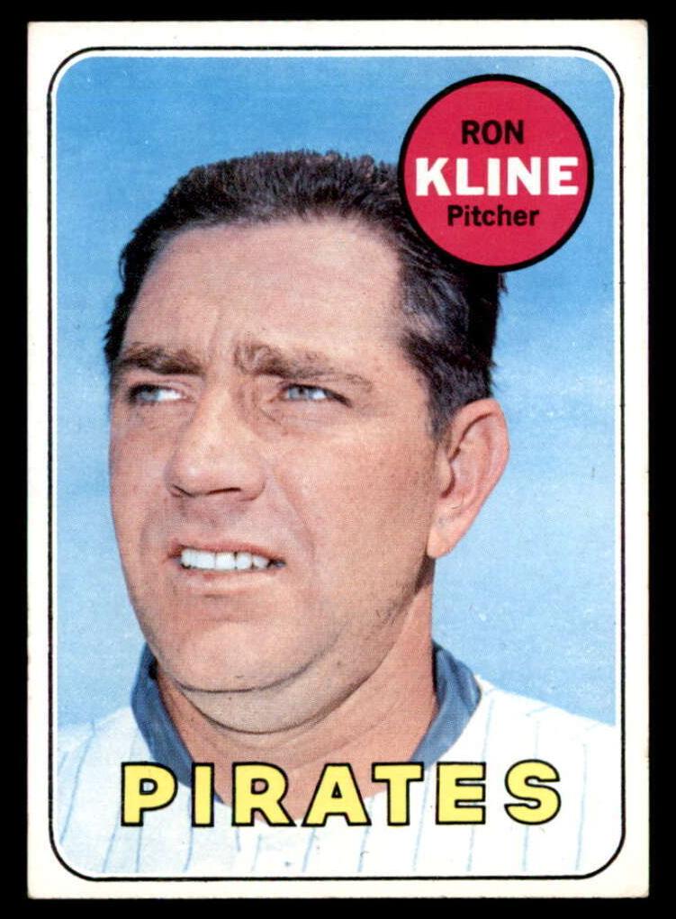 1969 Topps Ron Kline #243 card