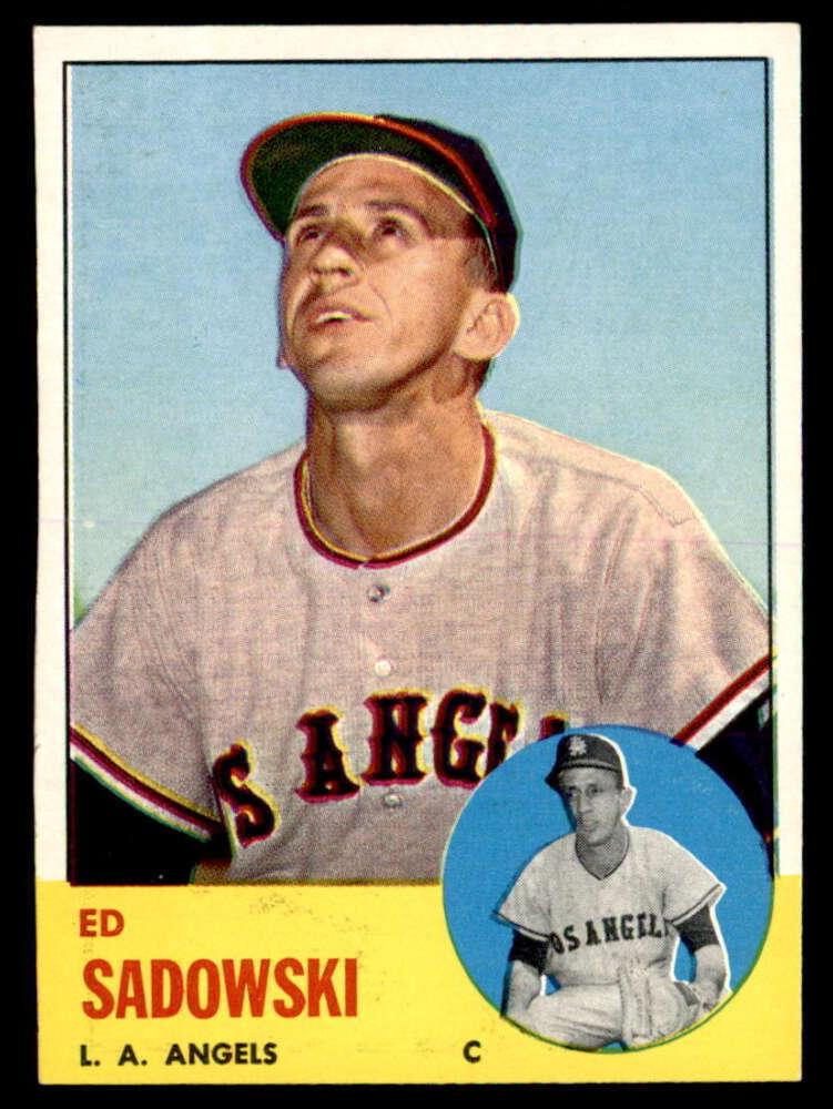 1963 Topps Ed Sadowski #527 card