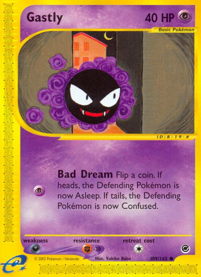 Gastly 2002 Pokemon Expedition Base Set