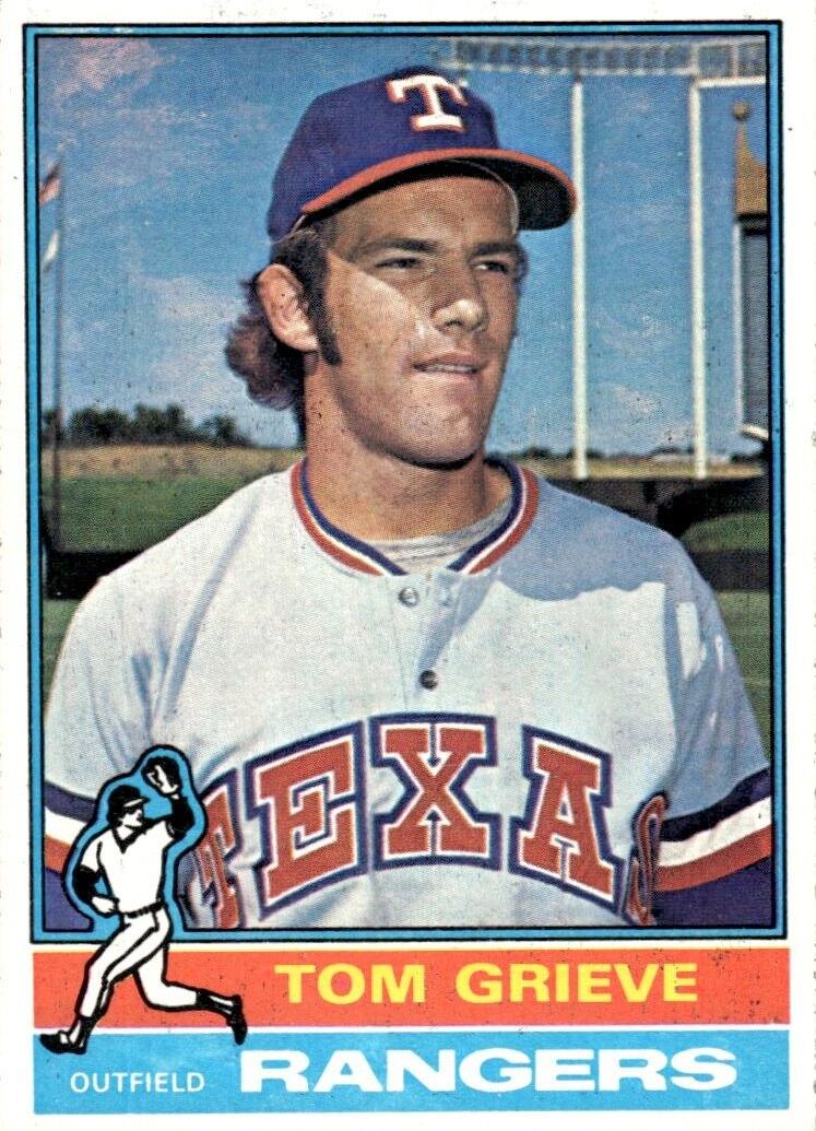 1976 Topps Tom Grieve #106 card