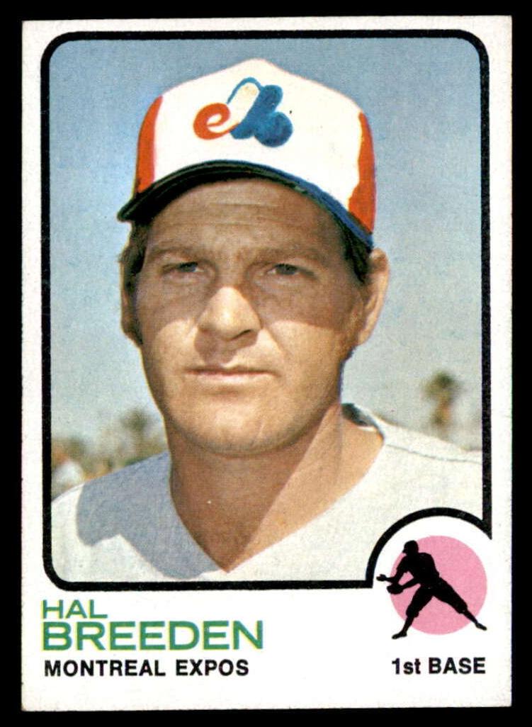 1973 Topps Hal Breeden #173 card