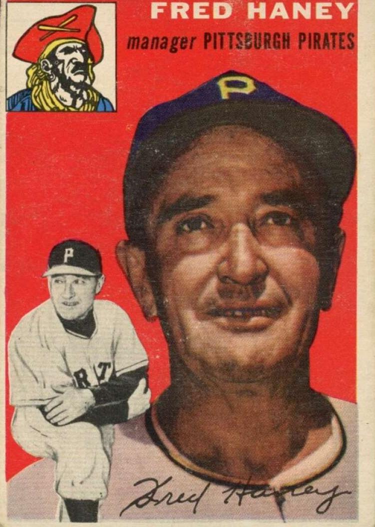 1954 Fred Haney #75