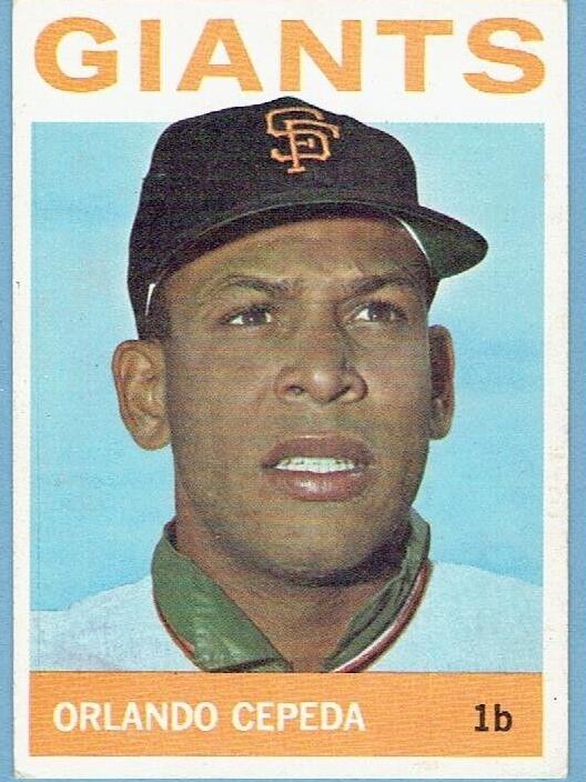 1964 Topps Orlando Cepeda #390 card