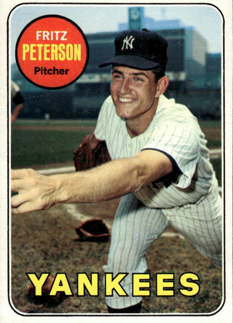 1969 Topps Fritz Peterson #46 card