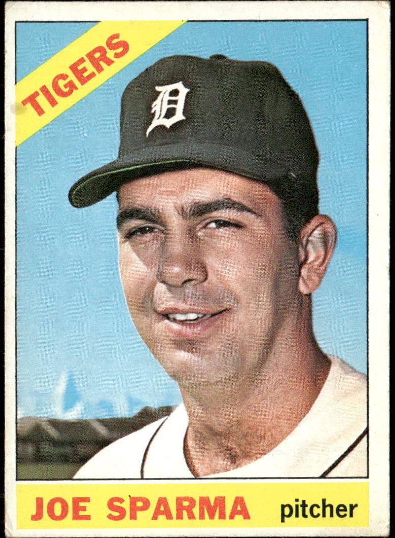 1966 Topps Joe Sparma #267 card