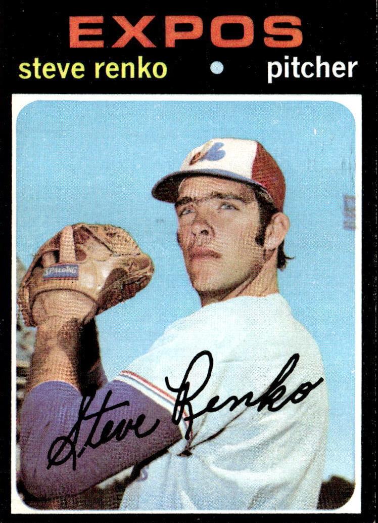 1971 Topps Steve Renko #209 card