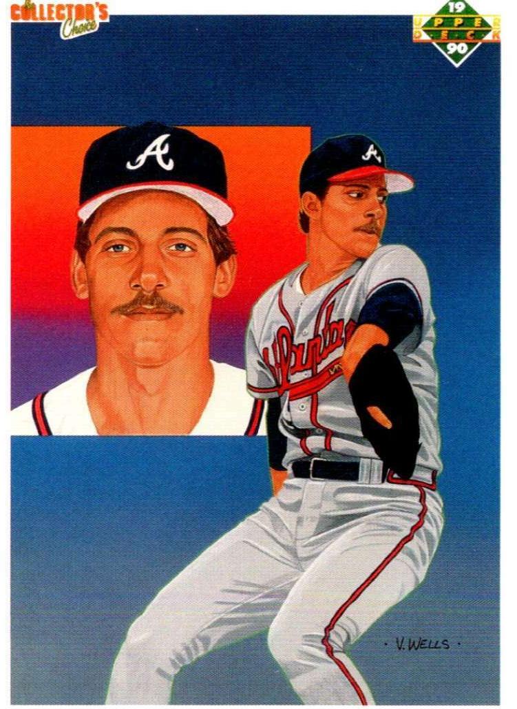 1990 Upper Deck John Smoltz #84 card