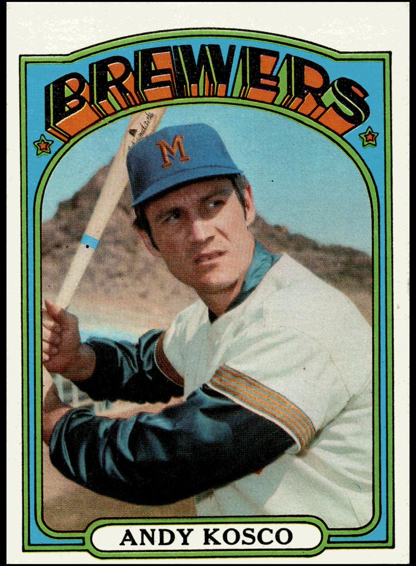 1972 Topps Andy Kosco #376 card