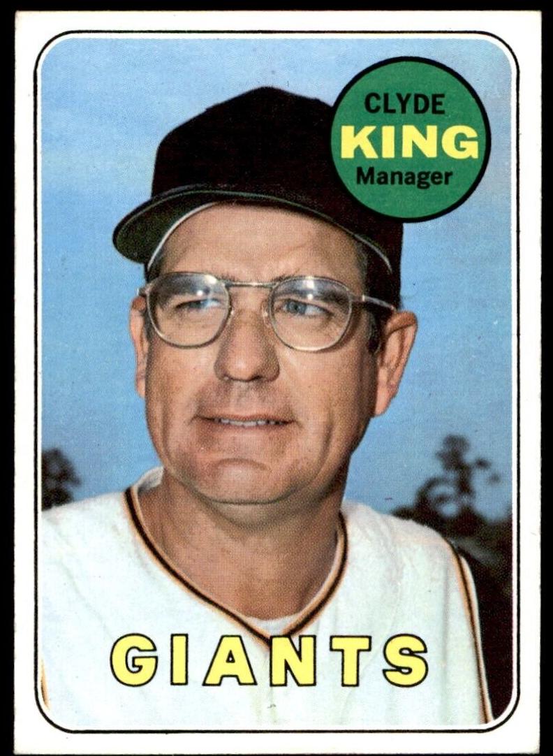 1969 Topps Clyde King #274 card