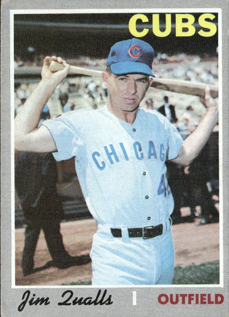 1970 Topps Jim Qualls #192 card