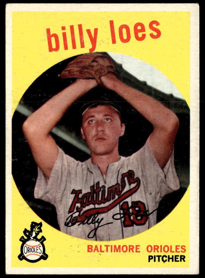 1959 Billy Loes [Trade Statement] #336