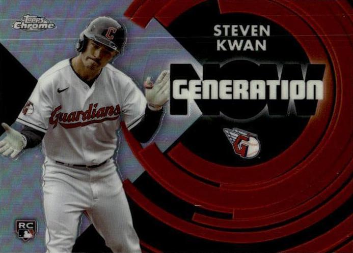 2022 Topps Chrome Update Baseball Steven Kwan #GNC-7