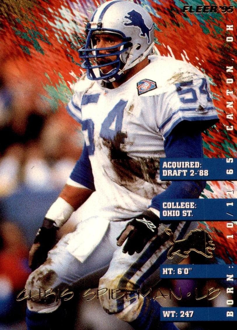 1995 Chris Spielman #130