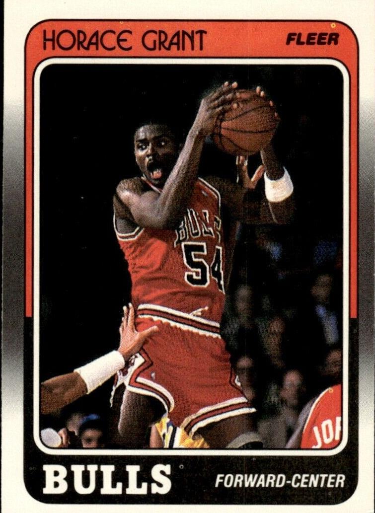 1988 Fleer #16 Horace Grant front