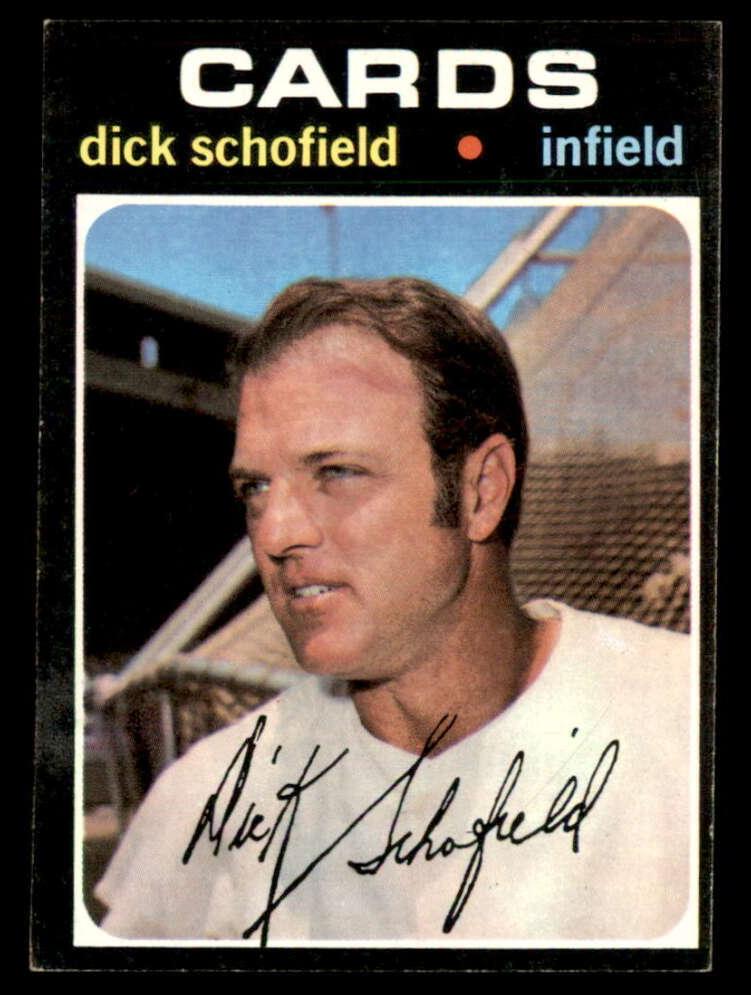 1971 Topps Dick Schofield #396 card