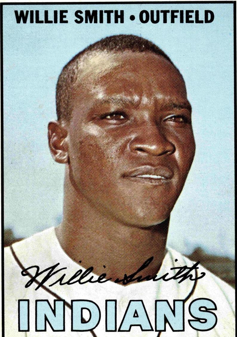 1967 Topps Willie Smith #397 card