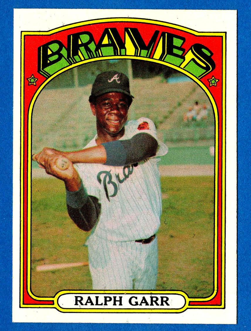 1972 Topps Ralph Garr #260 card